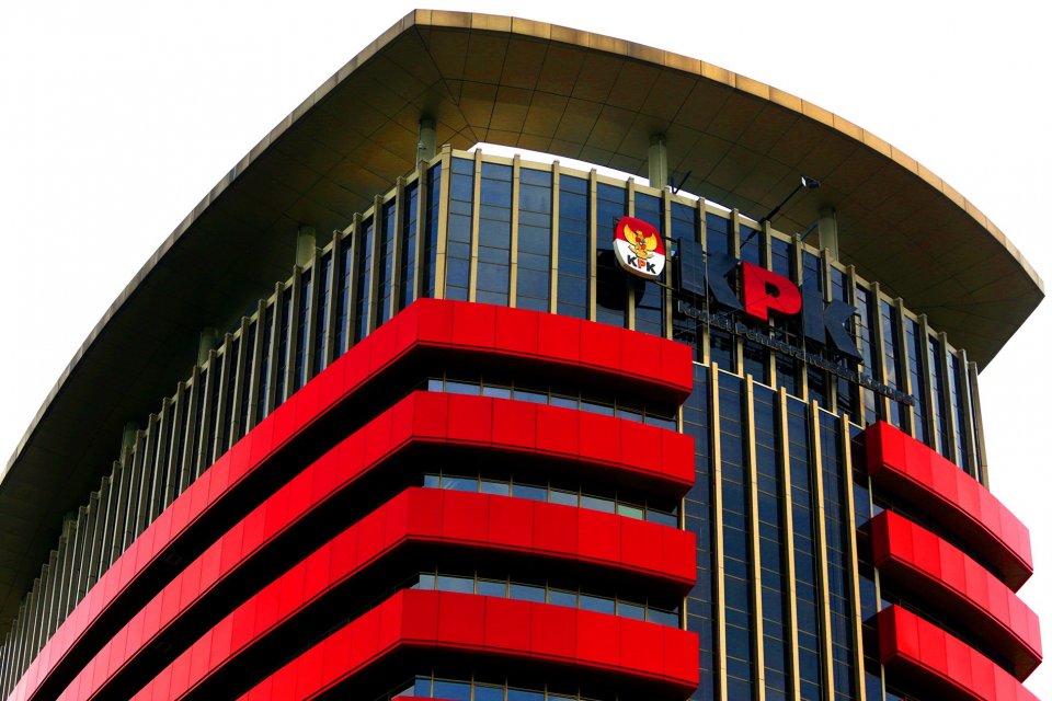 gedung kpk kebakaran